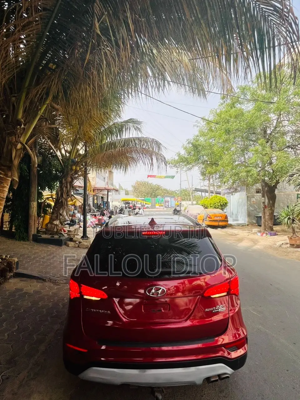 Hyundai Santa Fe 2017 Rouge