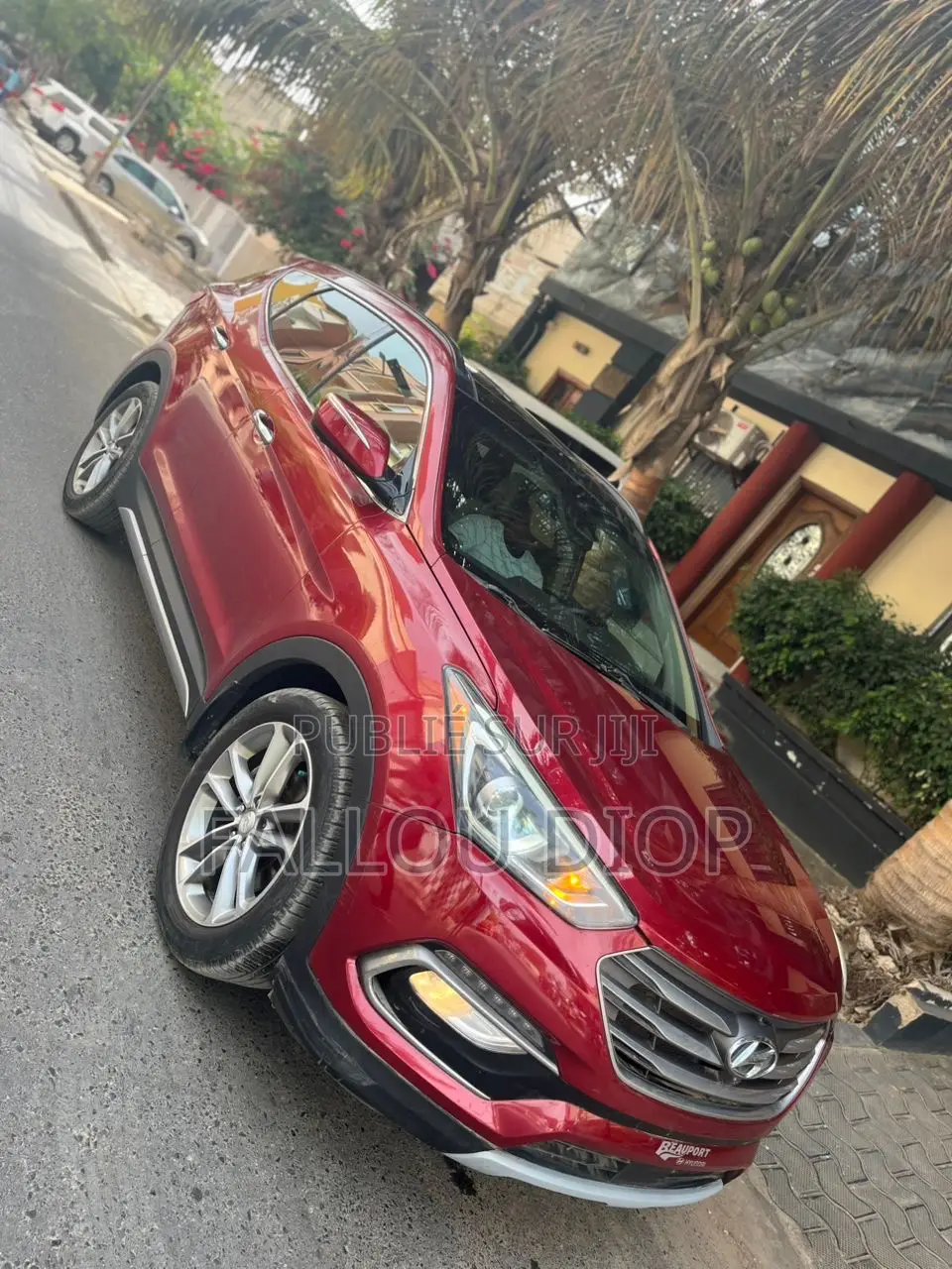 Hyundai Santa Fe 2017 Rouge