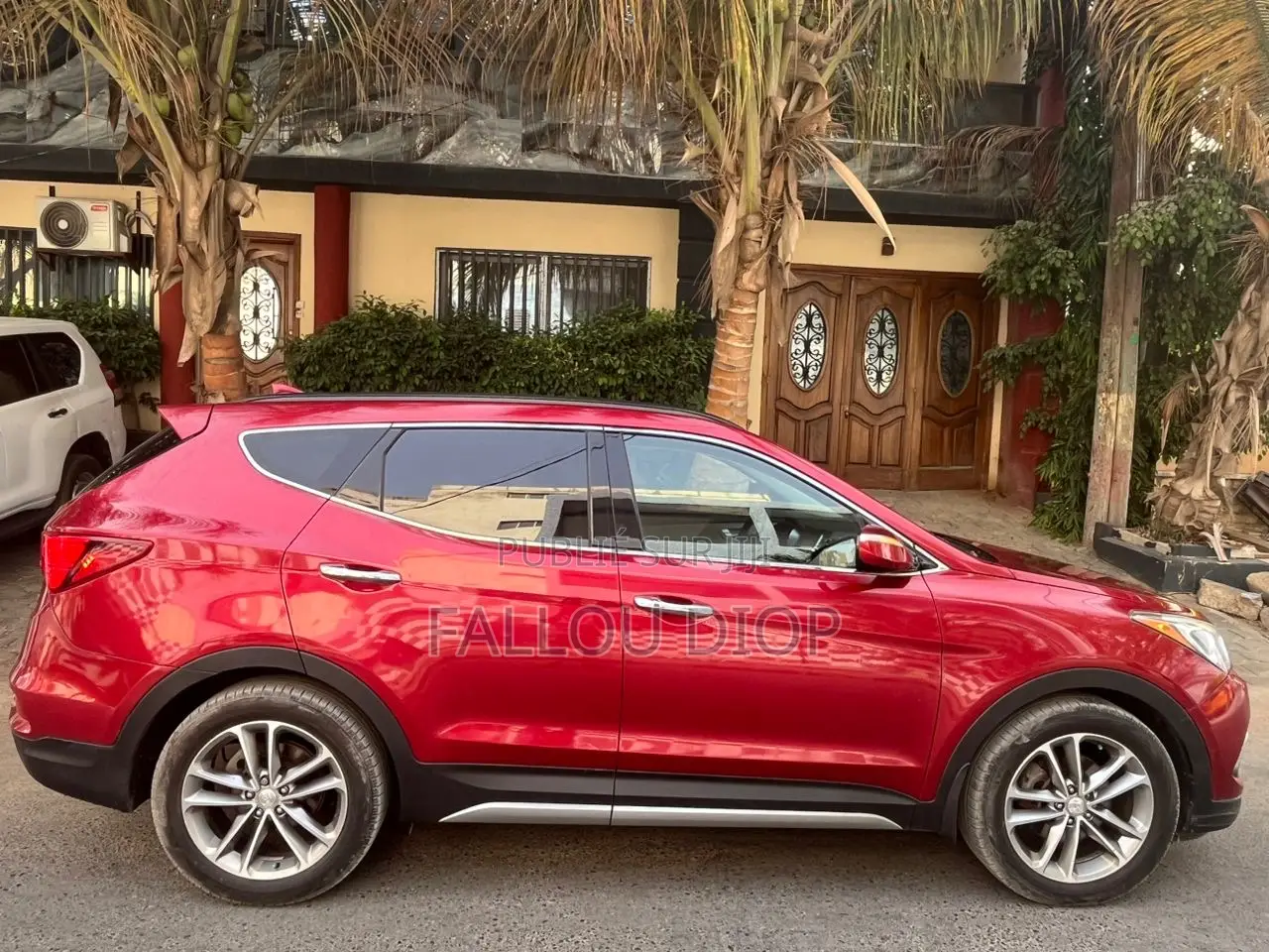 Hyundai Santa Fe 2017 Rouge
