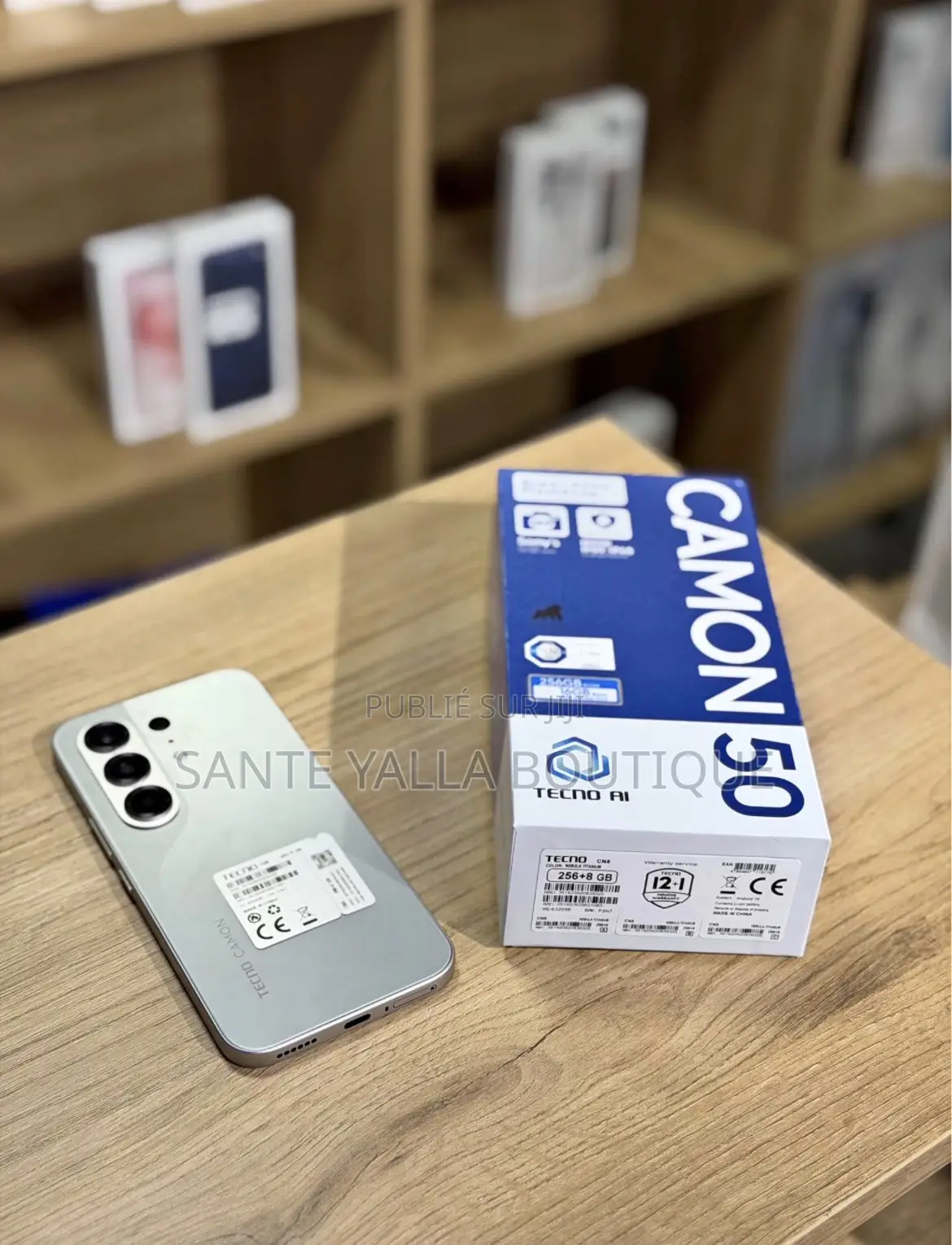 Nouveau Tecno Camon 50 256 GB Gris