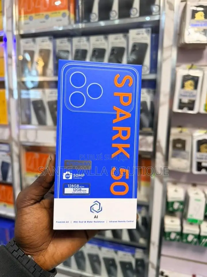 Nouveau Tecno Spark 50 128 GB Orange