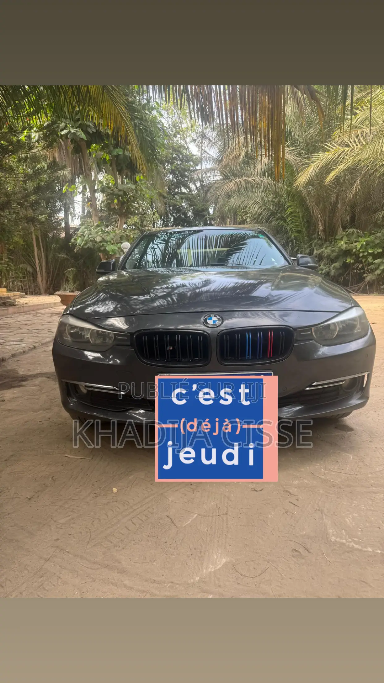 BMW 3 Series 2014 Gris
