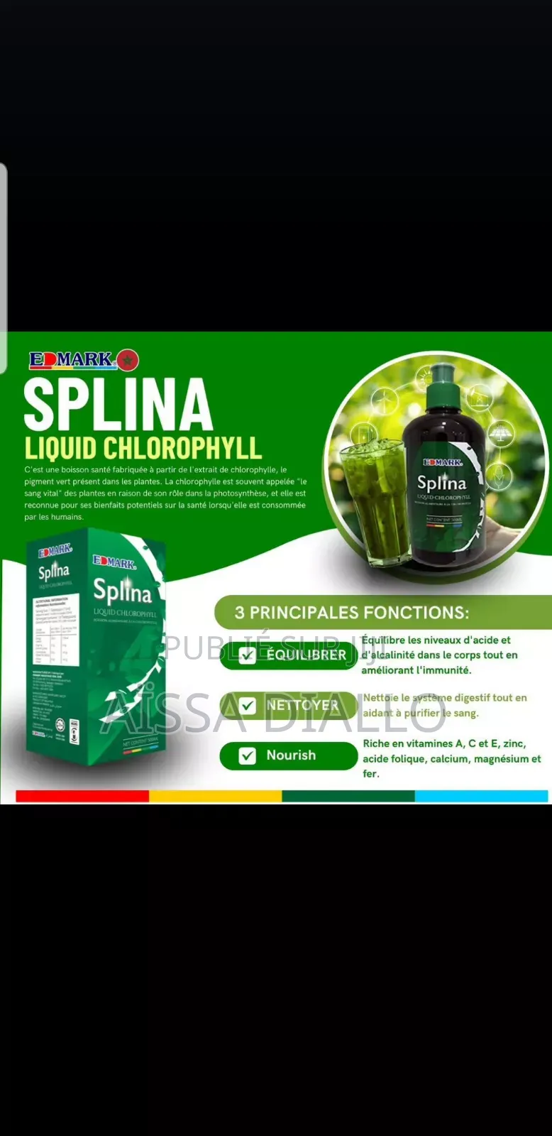 Splina Liquid Chlorophyll