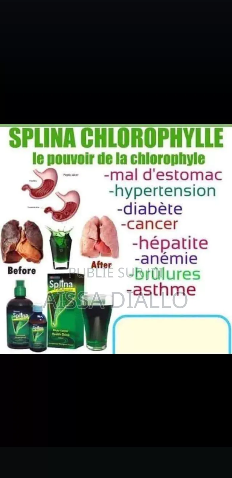 Splina Liquid Chlorophyll