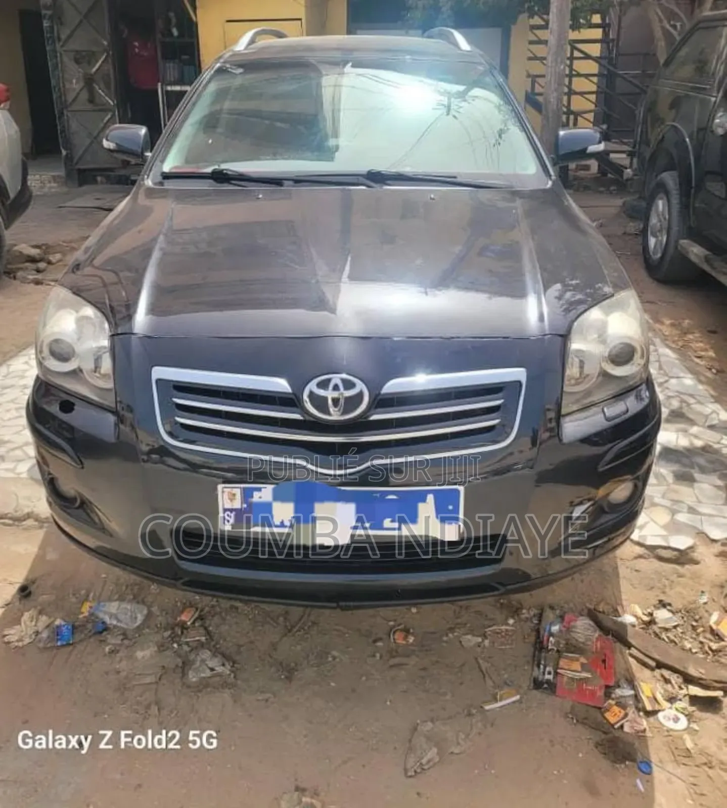 Toyota Avensis 2007 Noir Mat