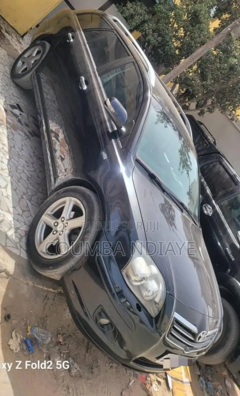 Toyota Avensis 2007 Noir Mat
