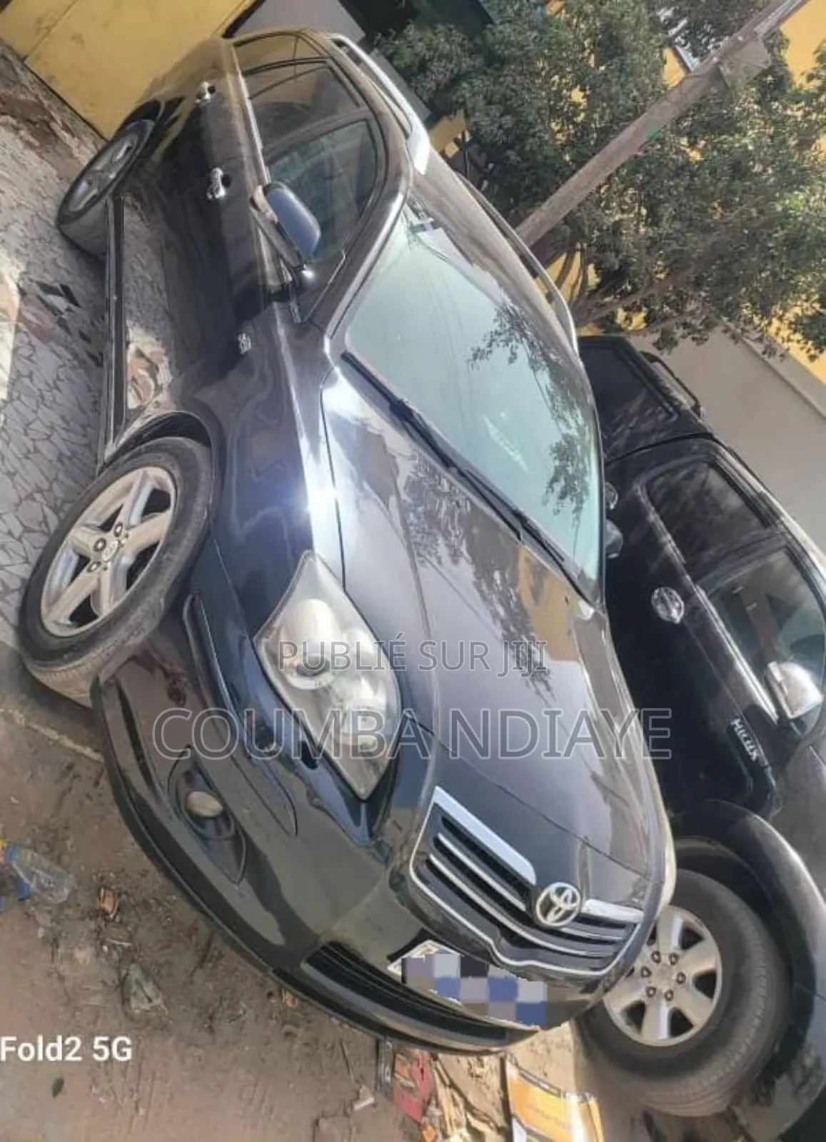 Toyota Avensis 2007 Noir Mat