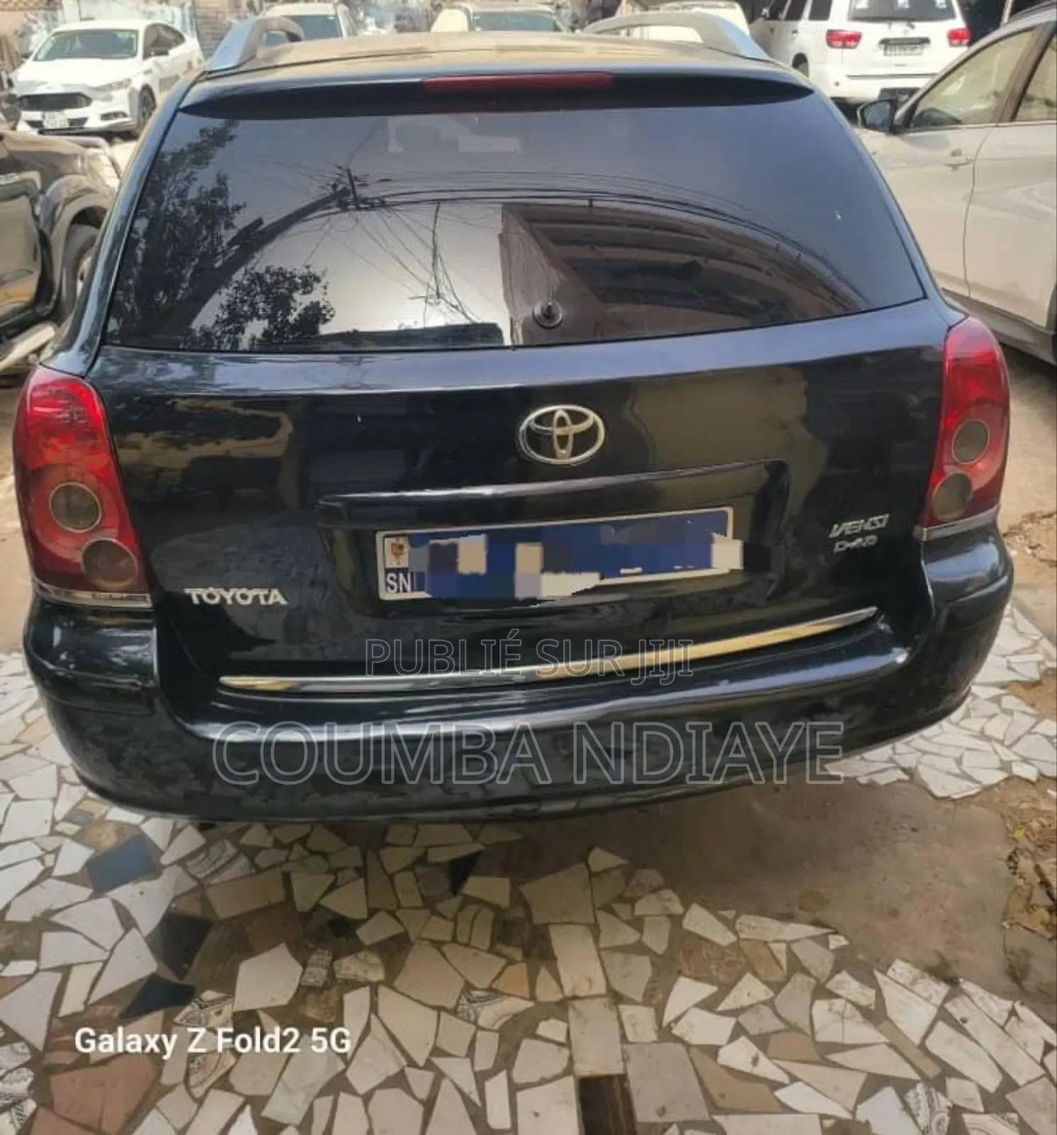 Toyota Avensis 2007 Noir Mat