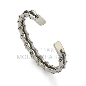 Bracelet Unisexe Argenté Inoxydable