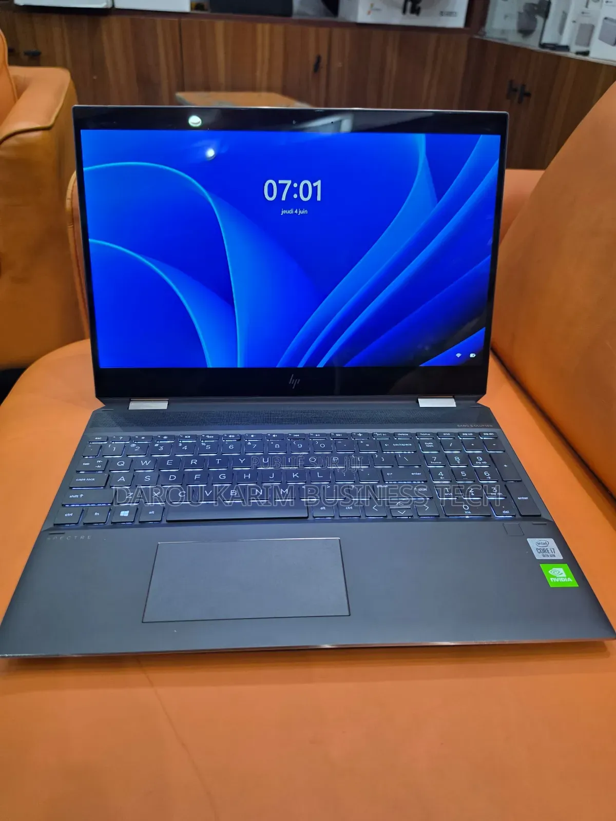 Nouveau HP Spectre X360 15 16GB Intel Core i7 SSD 512GB