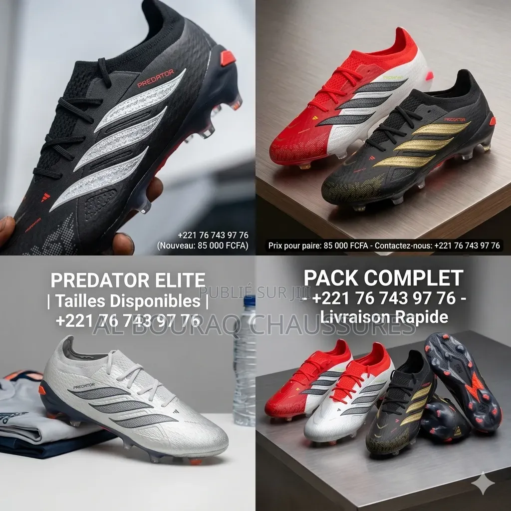 Crampons Adidas Predator Elite - Dakar Colobane