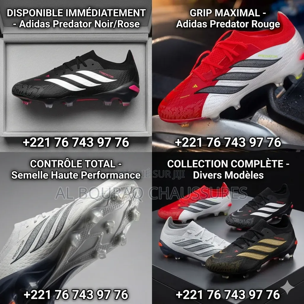 Crampons Adidas Predator Elite - Dakar Colobane