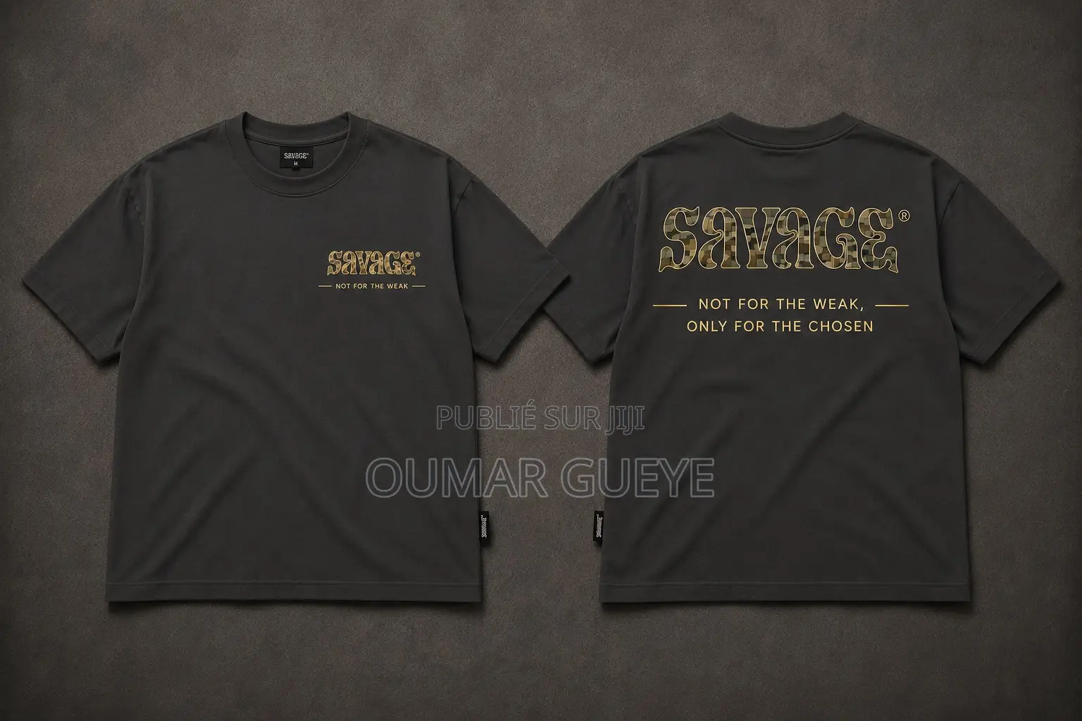 Tshirt Marque « Savage »