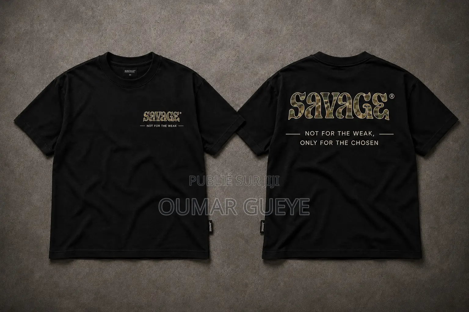 Tshirt Marque « Savage »