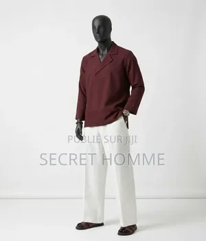 Tenue Homme Premium — Chemise Bordeaux