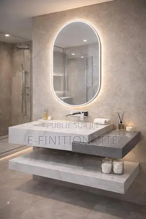 Meuble Vasque Avec Miroir Led