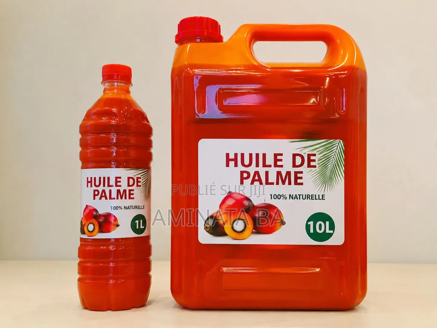 Huile De Palme De Très Bonne Qualité 1l Et 10l Dès Maintenant