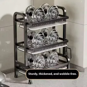 Égouttoir De Rangement Vaisselle 3 Niveaux Multifonctionnelle