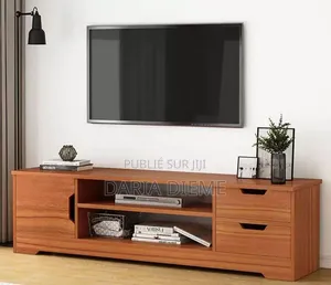 Table Tv en Bois Haute Qualité (1m40)