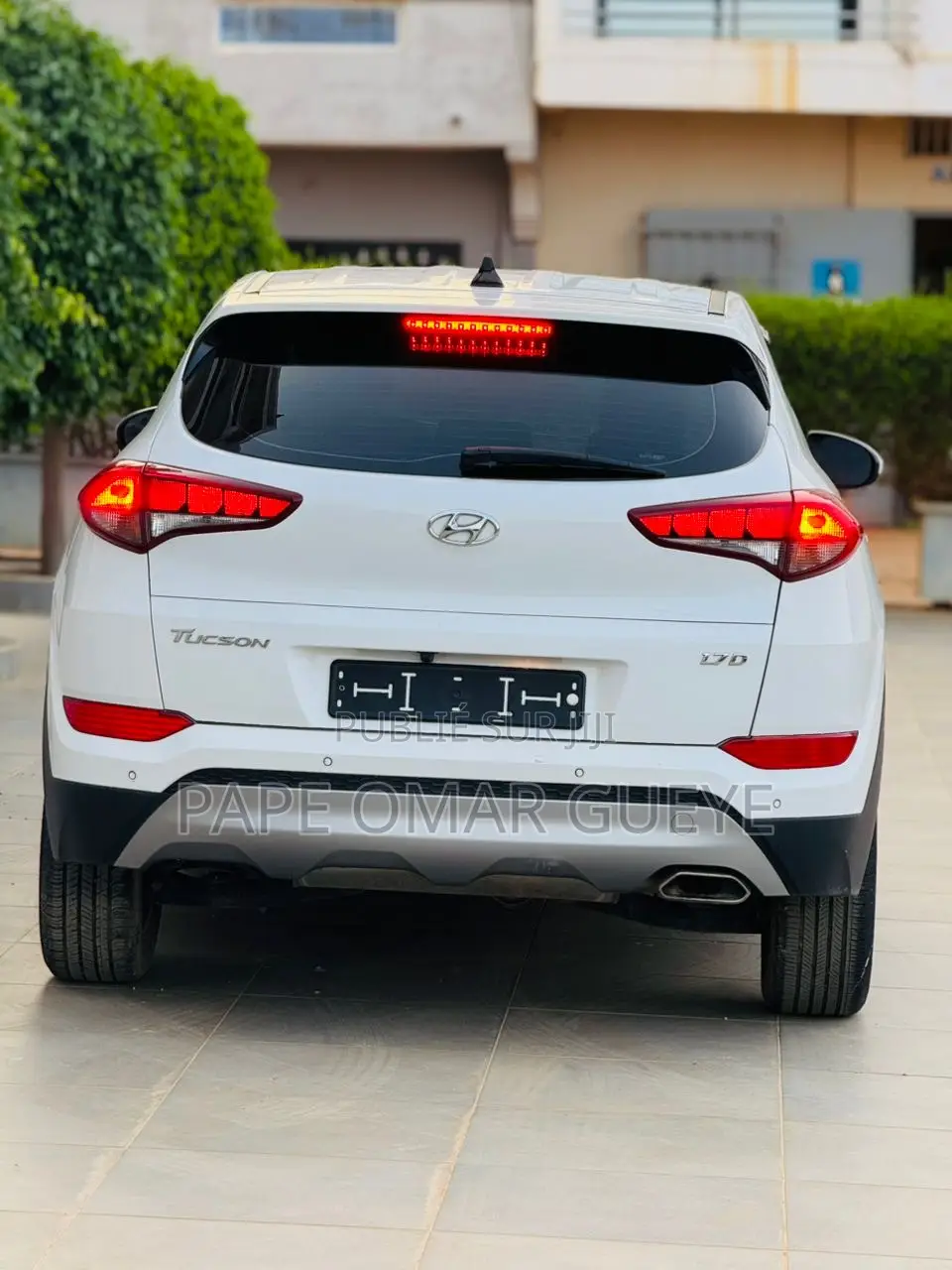Hyundai Tucson 2018 Blanc