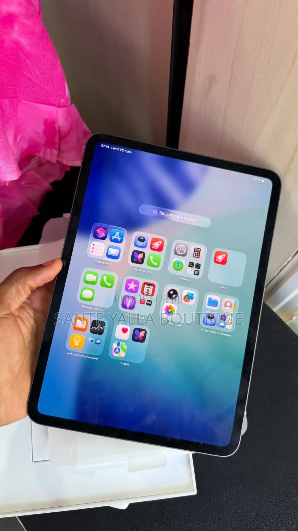 Nouveau Apple iPad Air 11 (2024) 1 TB Noir