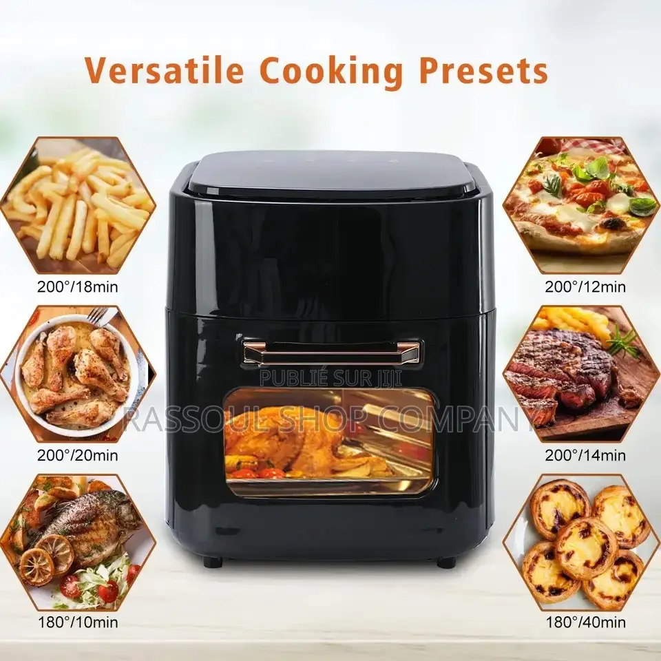 Air Fryer Silver Crest 15l Prix:43000f Contact Whatsapp