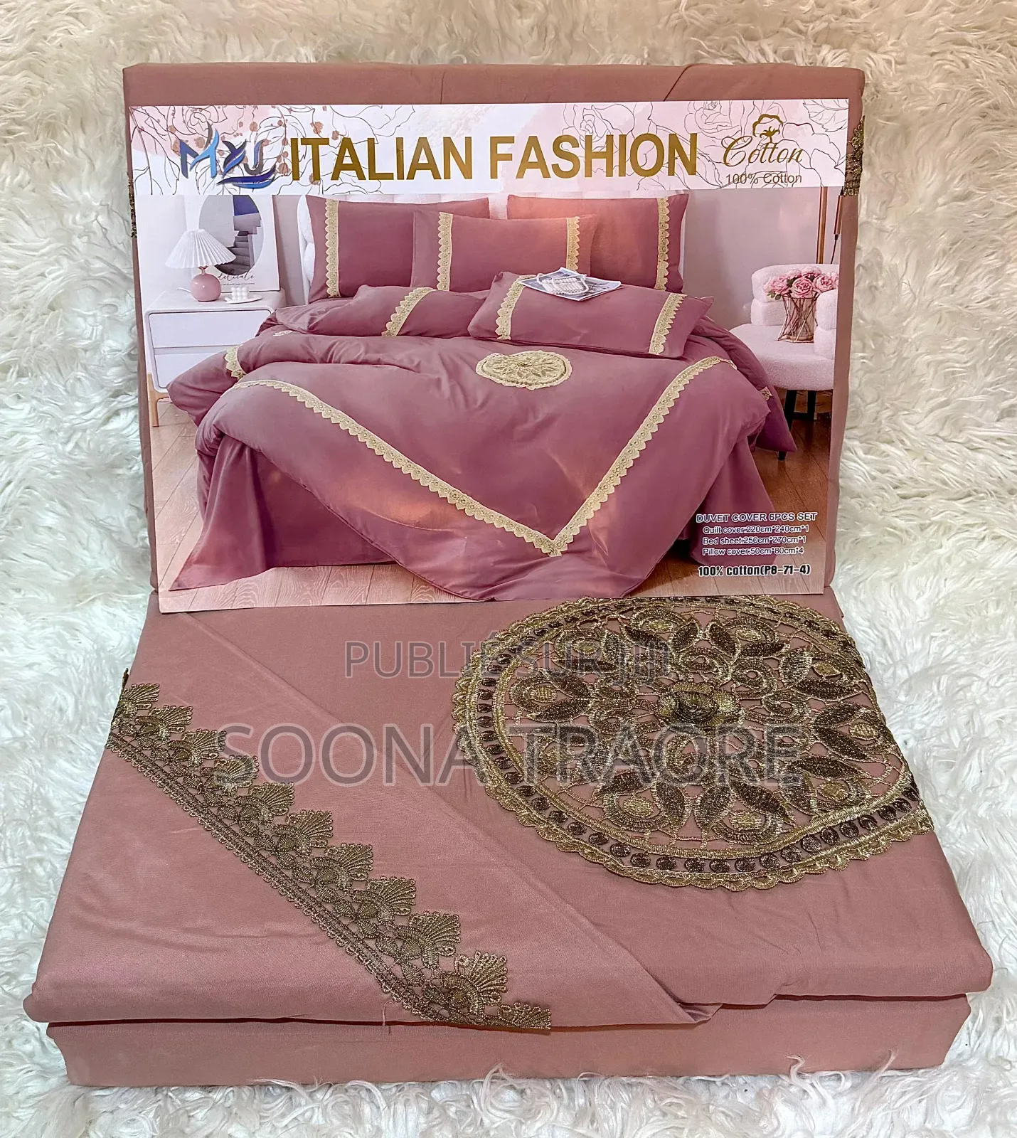 Vente Accessoire De Maison,Draps Et Rideaux Très Classe.