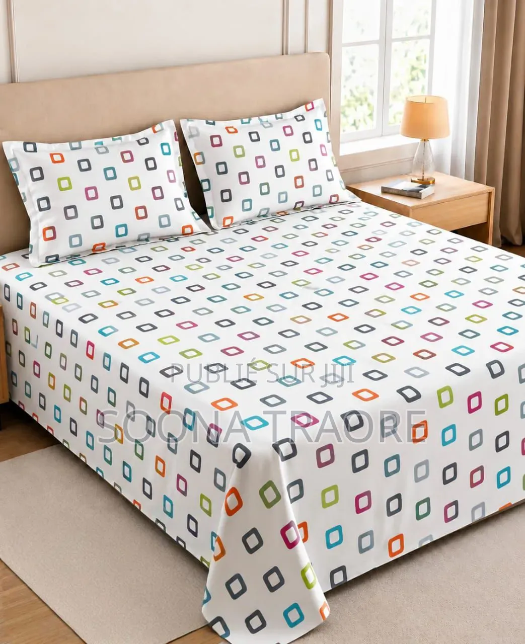 Vente Accessoire De Maison,Draps Et Rideaux Très Classe.