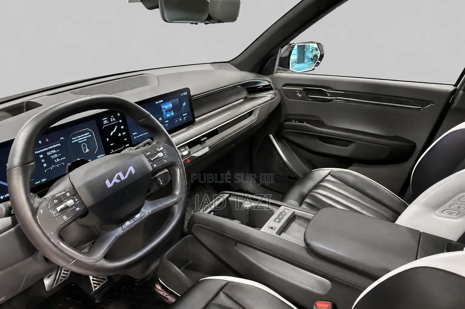Nouveau Kia EV9 2024 Blanc cassé