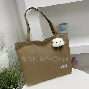 Tote Bag en Toile Avec Fermeture