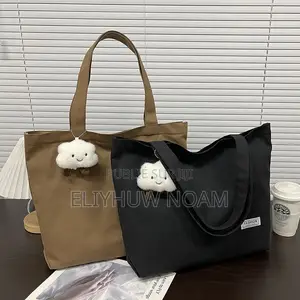 Tote Bag en Toile Avec Fermeture