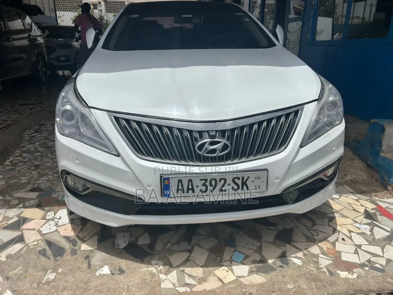 Hyundai Grandeur 2015 Blanc