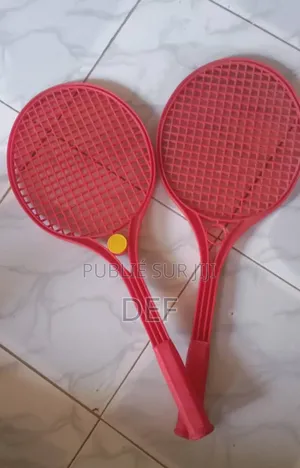 2 Raquettes en Plastique Initiation Tennis