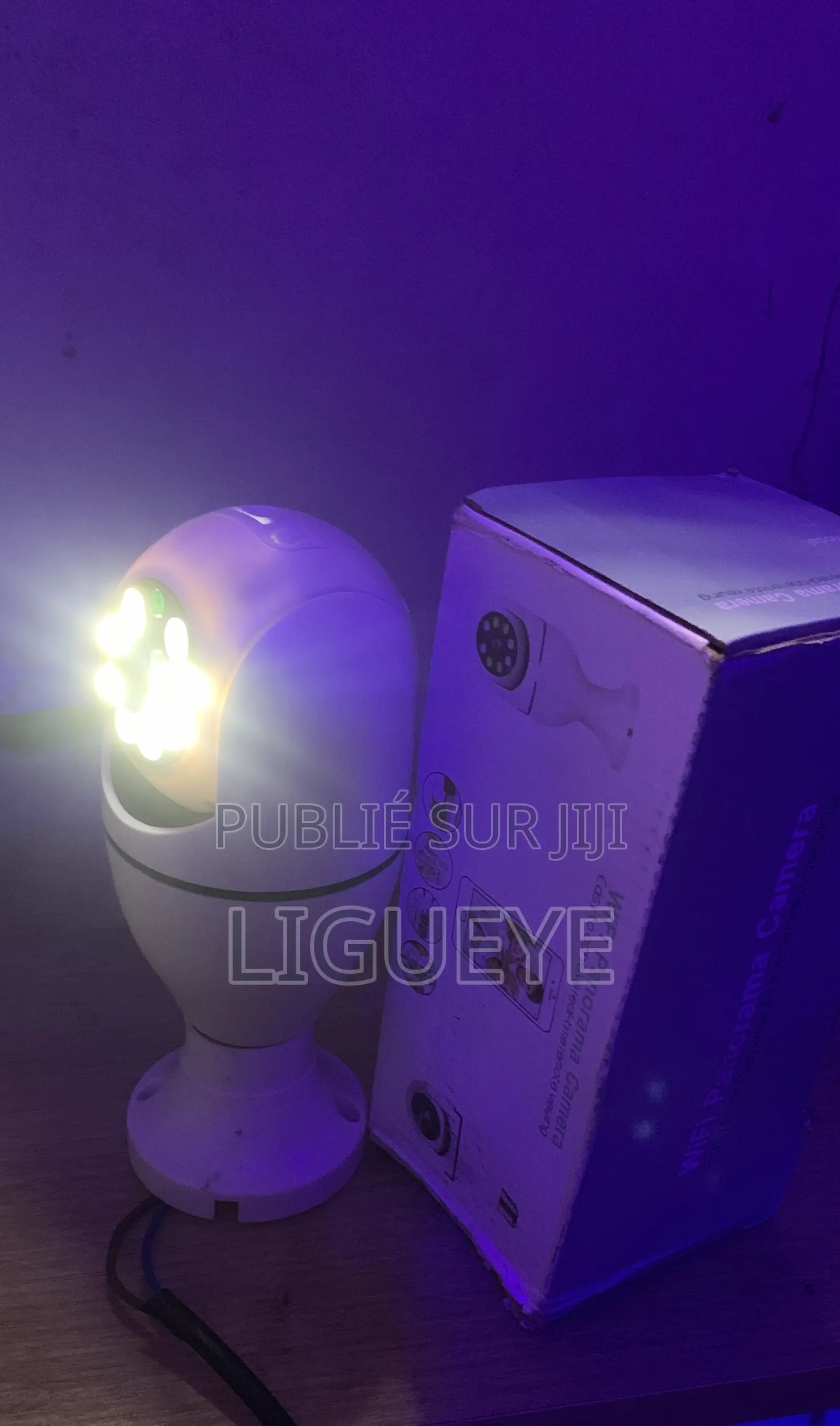 Caméra Wi-Fi 360° De Surveillance Avec Vision Nocturne