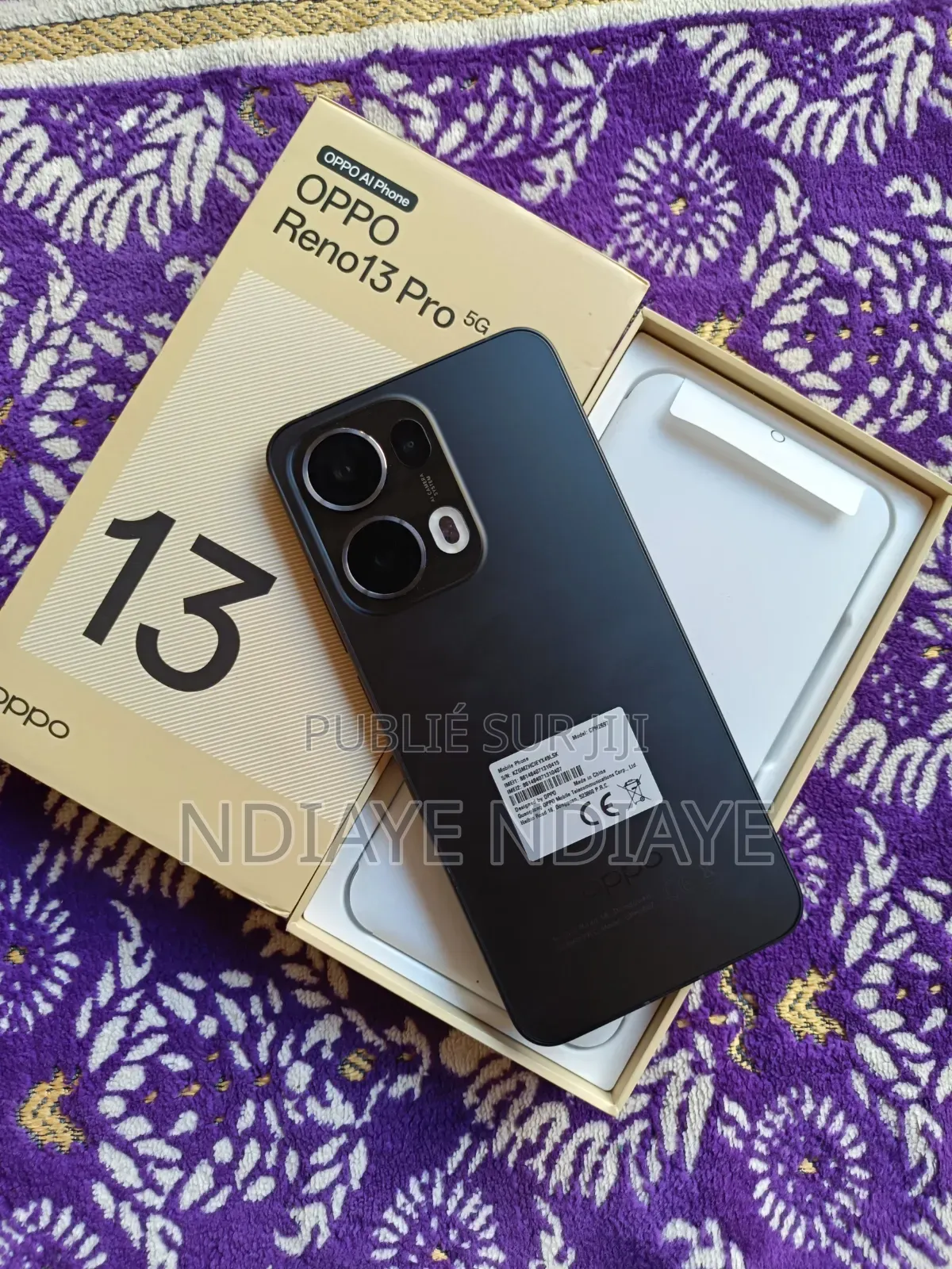 Nouveau Oppo Reno13 Pro 12 GB Gris