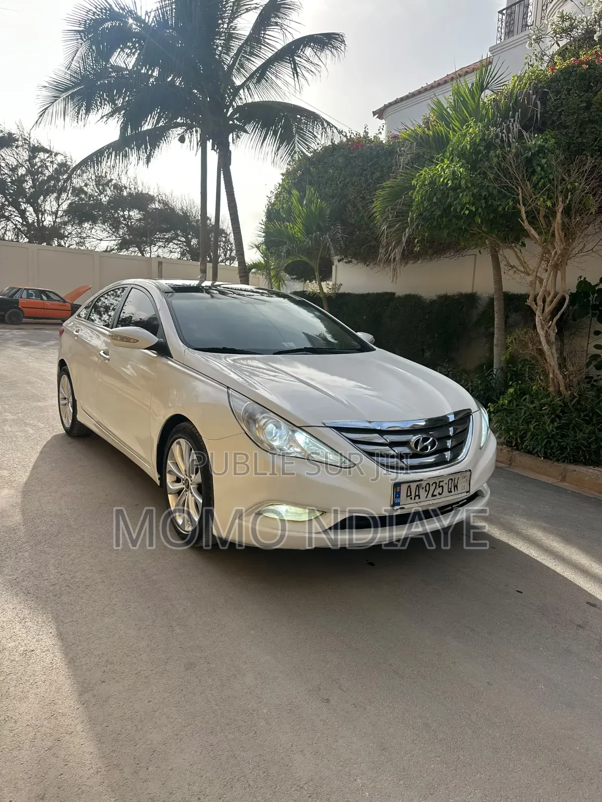 Hyundai Sonata 2014 Blanc