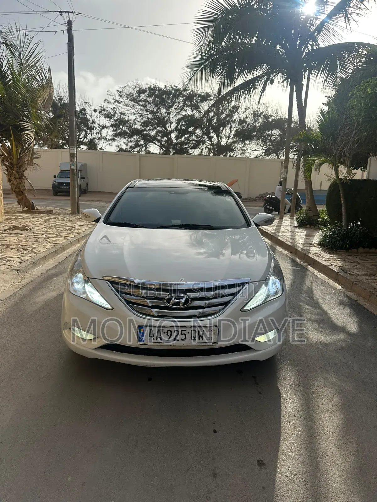 Hyundai Sonata 2014 Blanc