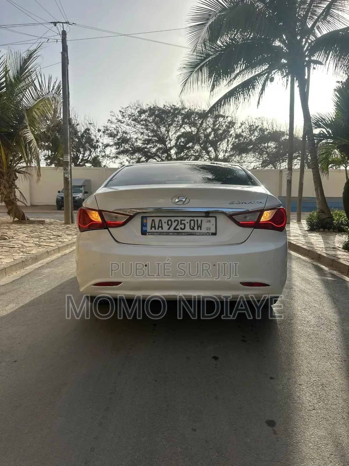 Hyundai Sonata 2014 Blanc