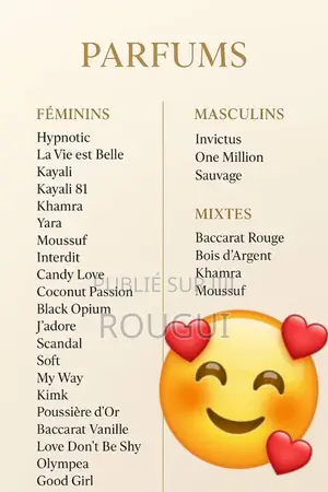 Huiles Parfume