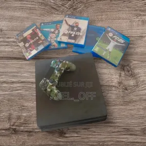 Ps4 Fat d'Occasion + Pack 5 Jeux (Fcs, Fifa)