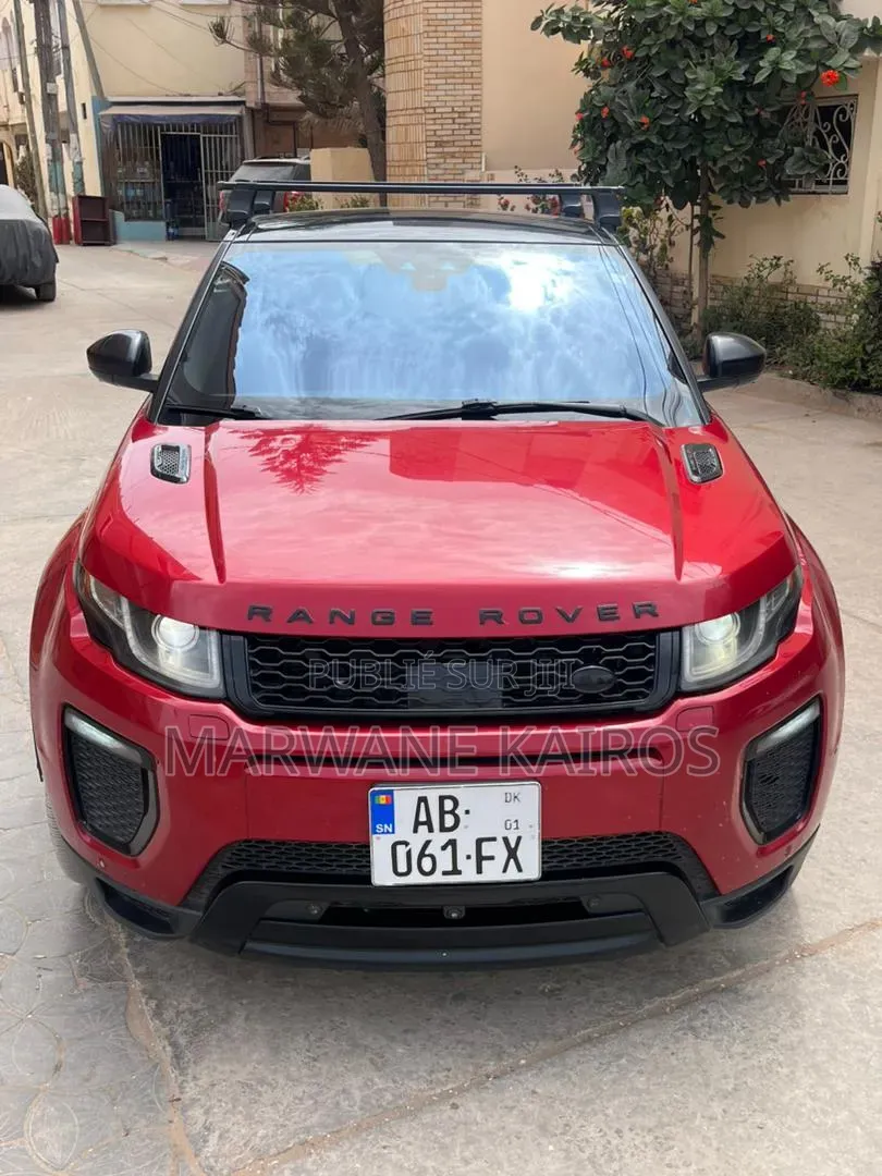 Land Rover Range Rover Evoque 2017 Rouge