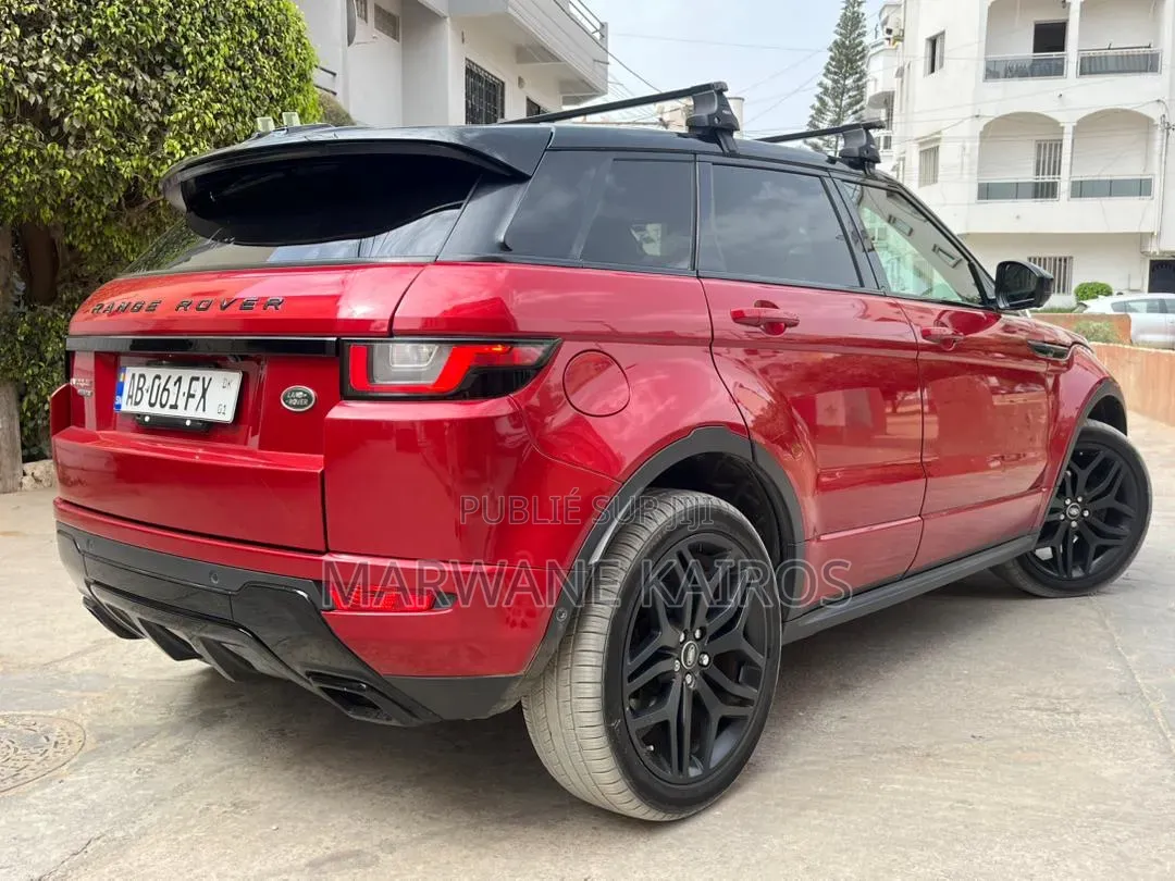 Land Rover Range Rover Evoque 2017 Rouge