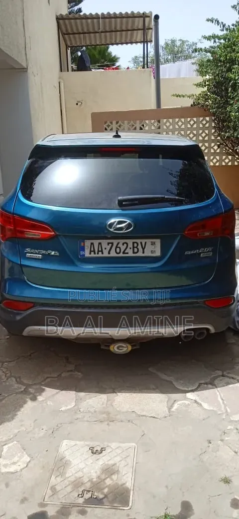 Hyundai Santa Fe 2015 Bleu