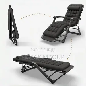 Chaise Pliante Longue Avec Housse