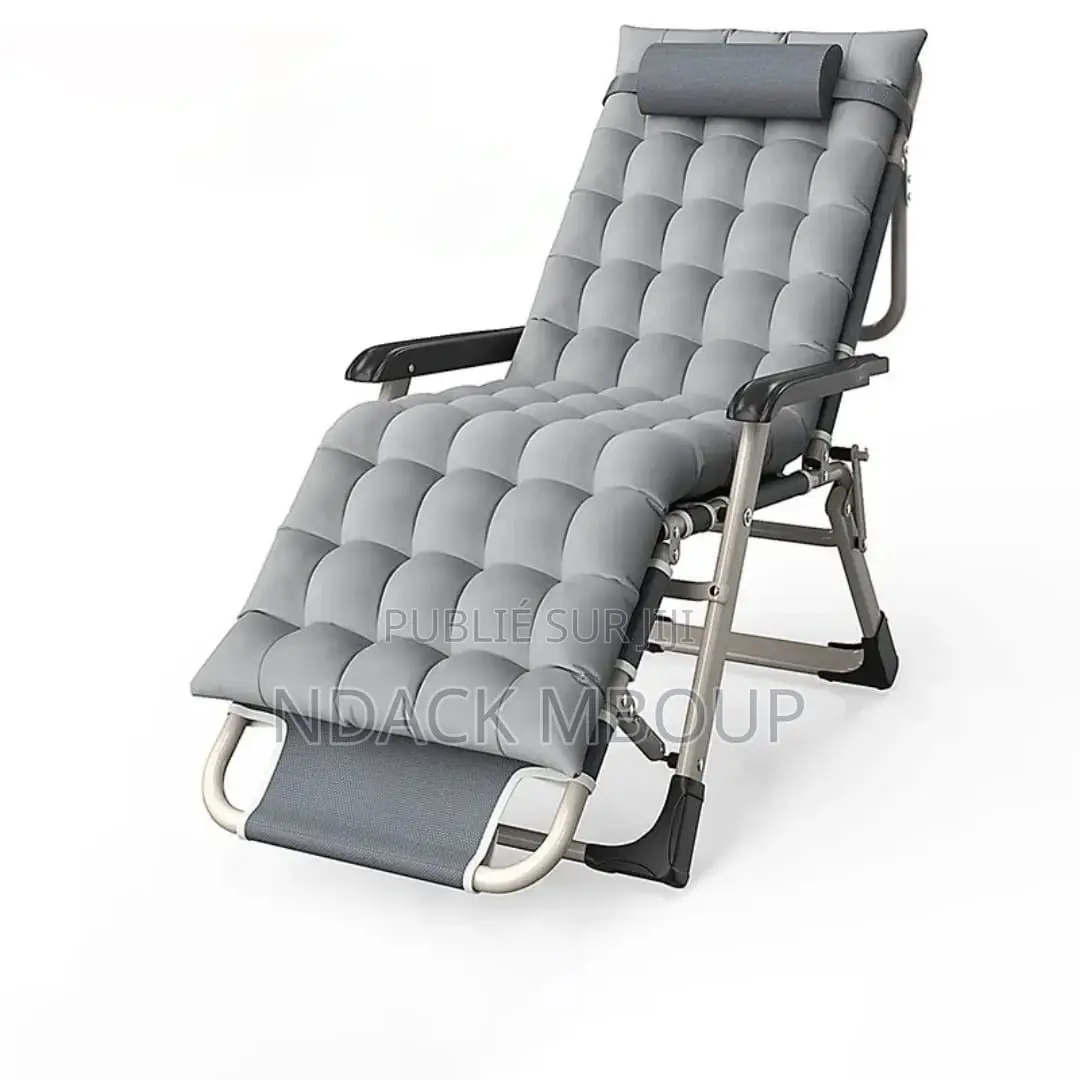 Chaise Pliante Longue Avec Housse