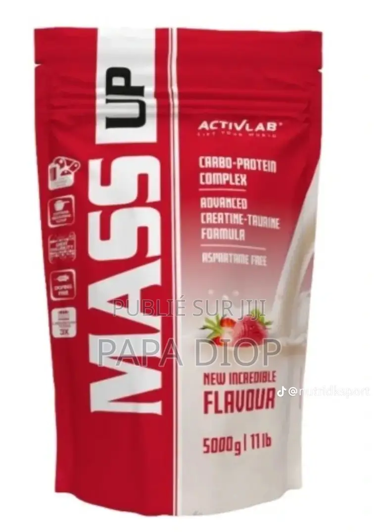 Protéines Mass Up Goût Fraise