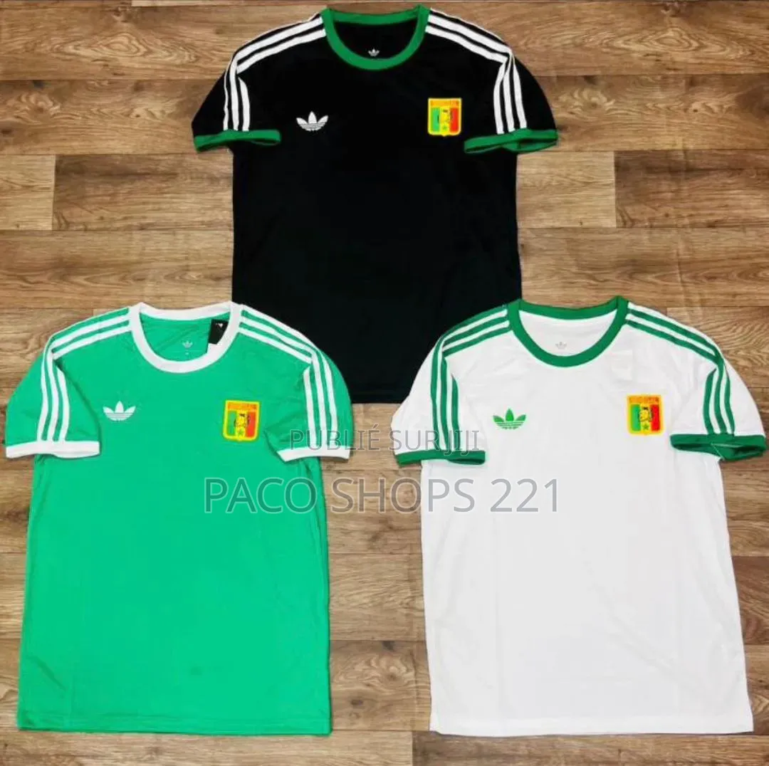 Maillot Coupe Du Monde “Senegal 2 Étoiles” M L Xl 2xl