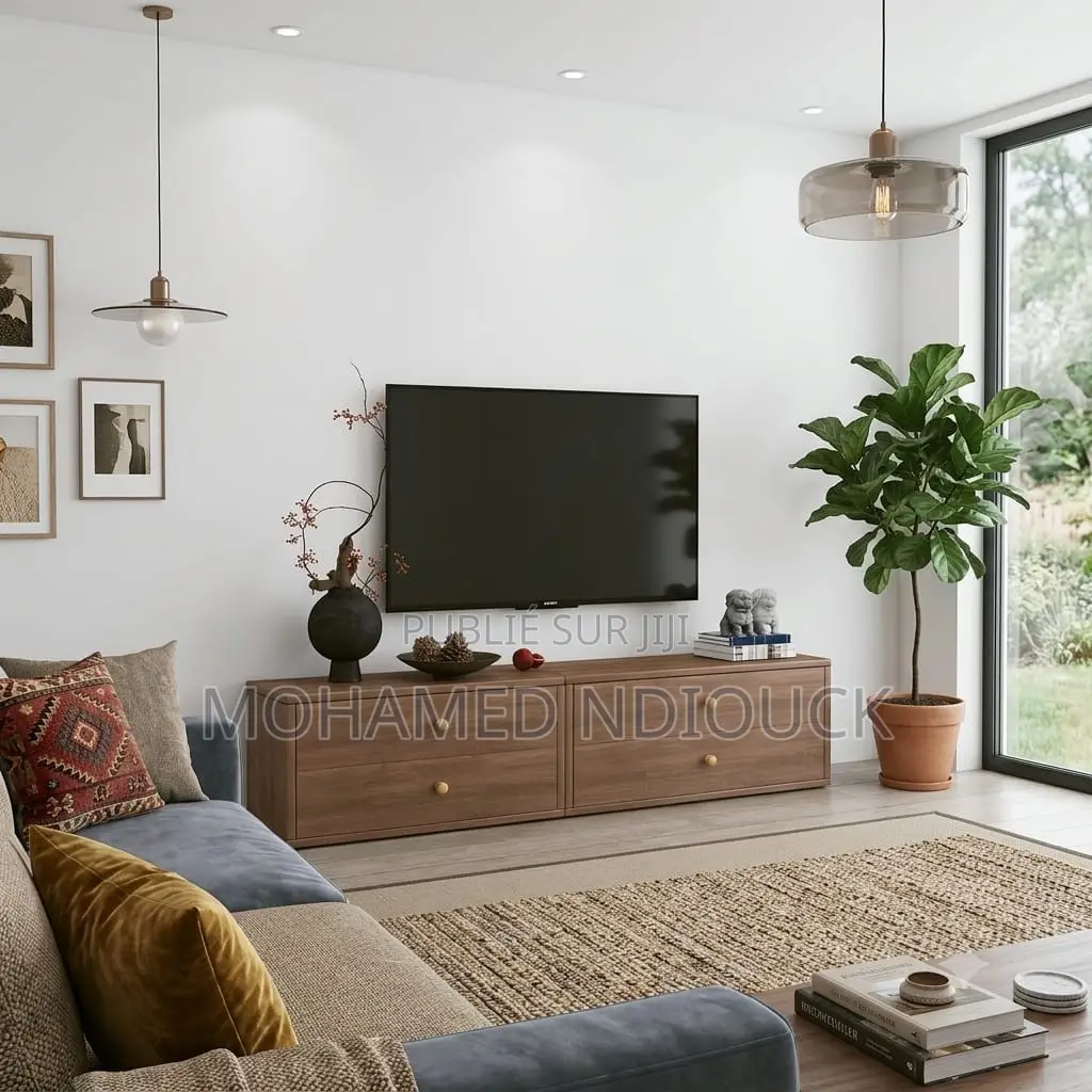 Meuble Tv Grand Modèle Avec Tiroir De Rangement