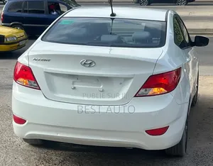 Hyundai Accent 2016 Blanc