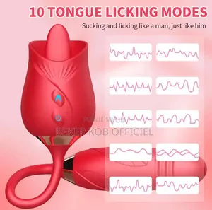 Vibromasseur 2 en 1 en Forme De Langue G-Spot